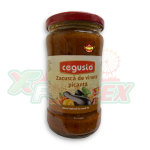 CEGUSTO SPICY EGGPLANT ZACUSCA 300GR 8/BOX (CONSERVFRUCT)